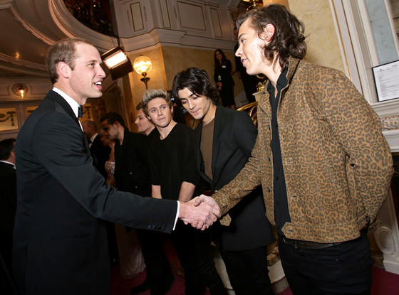 Prince William, Duke of Cambridge, Harry Styles Prince William, Duke of Cambridge, Harry Styles